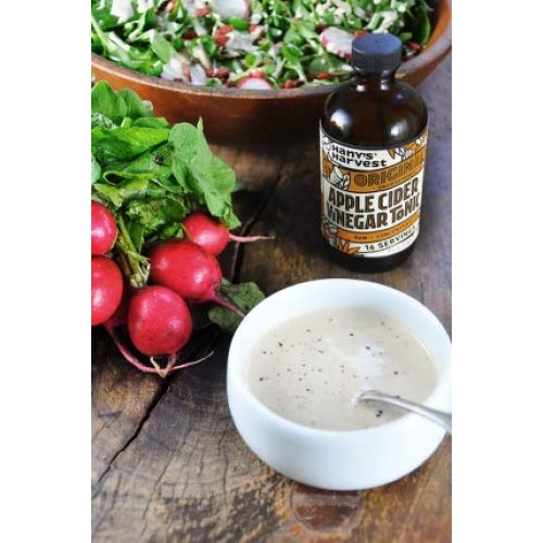 Hanys All Natural Original Fire Cider Tonic With Organic Apple