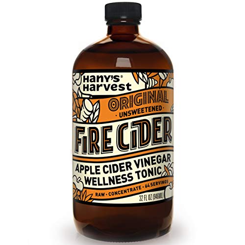 Hanys All Natural Original Fire Cider Tonic With Organic Apple