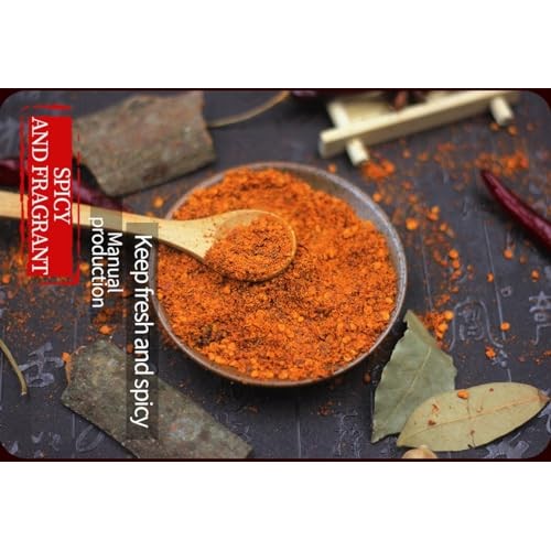 HaoBase Chinese chili dipping powder 3.52 oz/100g, szechuan HotP...