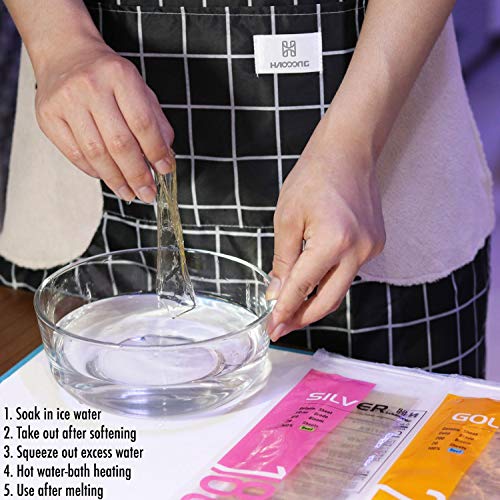 Haodong Beef Platinum Leaf Gelatin Sheets - 240 Bloom 20 Sheets