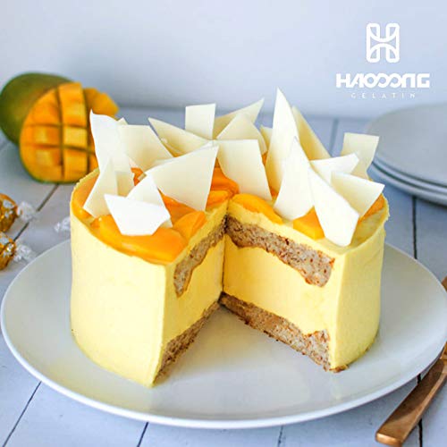 Haodong Beef Platinum Leaf Gelatin Sheets - 240 Bloom 20 Sheets