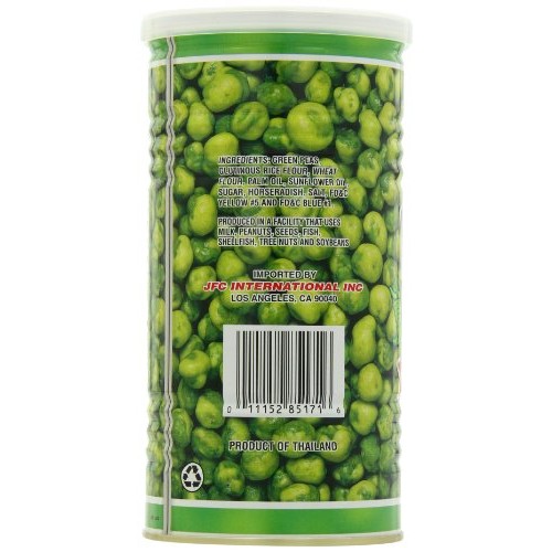 Hapi Hot Wasabi Peas, 9.9-Ounce Tins Pack Of 4
