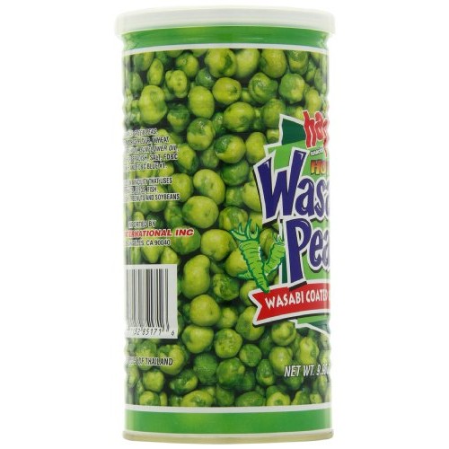 Hapi Hot Wasabi Peas, 9.9-Ounce Tins Pack Of 4