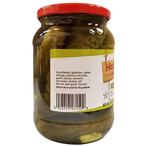 Happily Pickled Kosher Dill Pickles, 16.9 Fl Oz