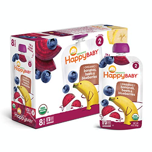 Happy Family Happy Baby Stage 2 Simple Combos - Bananas Beets &Amp;