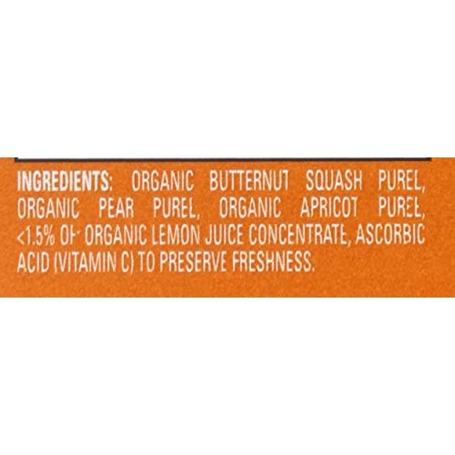 Happy Baby Organic Squash, Pears &Amp; Apricots Baby Food, 4 Oz