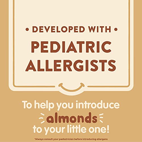 Happy Baby Organics Nutty Blends, Banana & Almond Butter, 3 Ounc...