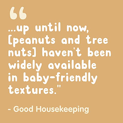 Happy Baby Organics Nutty Blends, Banana & Almond Butter, 3 Ounc...