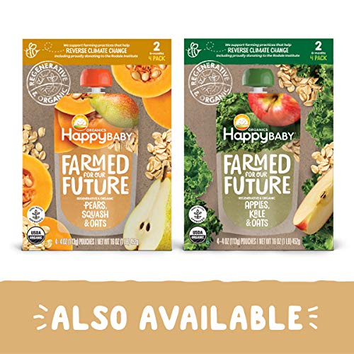 Happy Baby Organics Nutty Blends Organic Pears With 1 Tsp Cashew