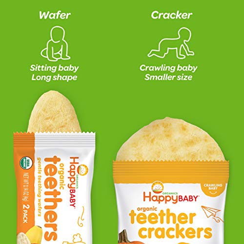 Happy Baby Organics Organic Teether Crackers Gluten Free Mango &...