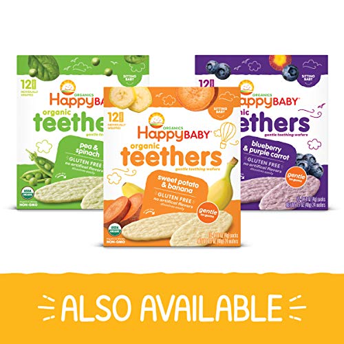 Happy Baby Organics Organic Teether Crackers Gluten Free Mango &...