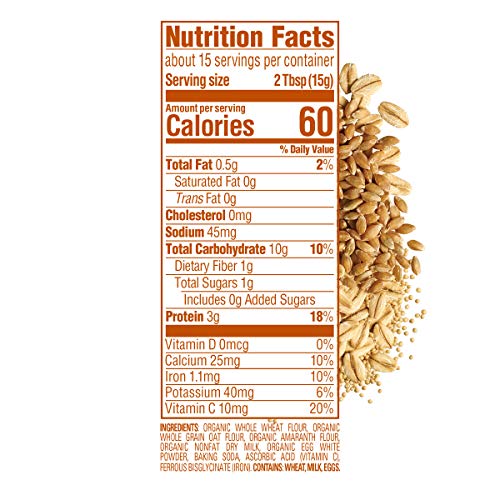 Happy Baby Organics Pancake & Waffle Mix, 8 Ounce Pouch Pack of 1