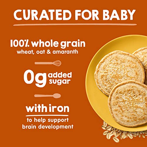 Happy Baby Organics Pancake & Waffle Mix, 8 Ounce Pouch Pack of 1