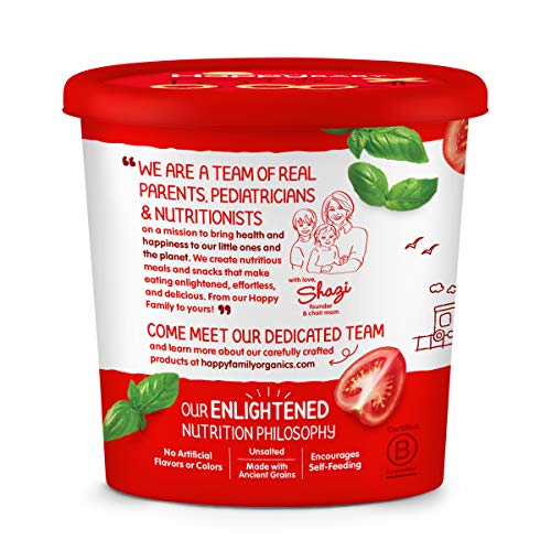 Happy Baby Organics Snackers Baked Grain Snack, Tomato And Basil