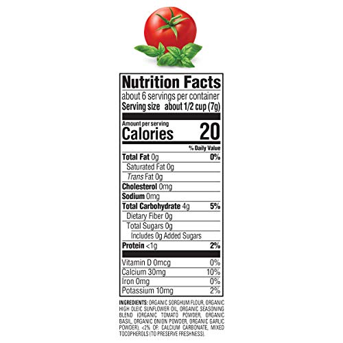 Happy Baby Organics Snackers Baked Grain Snack, Tomato And Basil