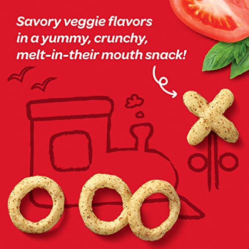 Happy Baby Organics Snackers Baked Grain Snack, Tomato And Basil