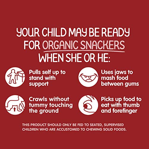 Happy Baby Organics Snackers Baked Grain Snack, Tomato And Basil