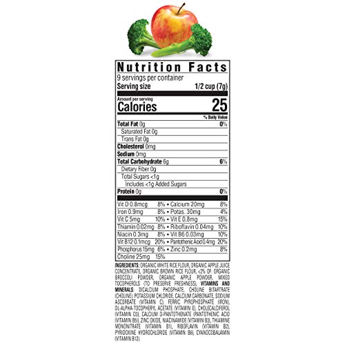 Happy Baby Organics Superfood Puffs, Apple &Amp; Broccoli, 2.1 Ounce