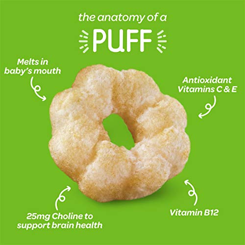 Happy Baby Organics Superfood Puffs, Apple &Amp; Broccoli, 2.1 Ounce