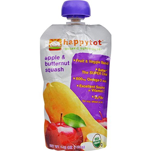 Happy Baby Sprfds Apple &Amp; Btrnt Sqsh