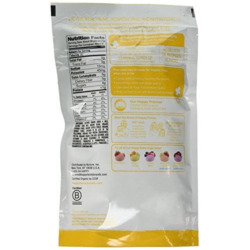 Happy Family Happy Yogis Yogurt Snacks - Banana Mango - 1 Oz