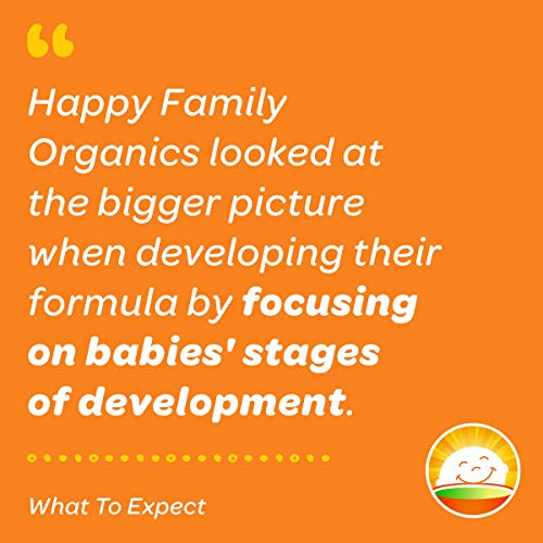 Happy Family Organic Infant Formula Milk Based Powder With Iron,