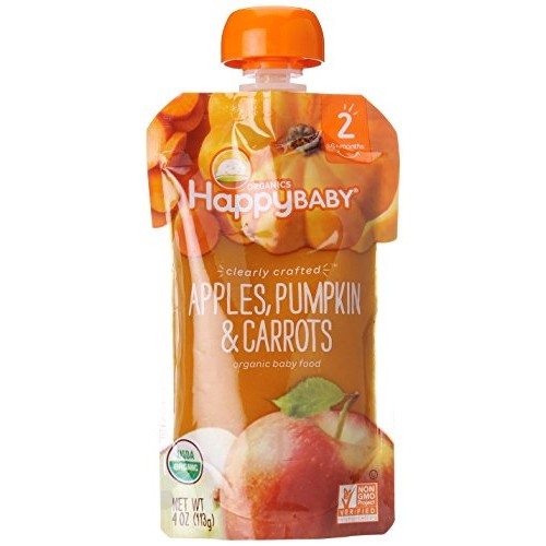 Happybaby Cc Organics Apples, Pumpkin &Amp; Carrots