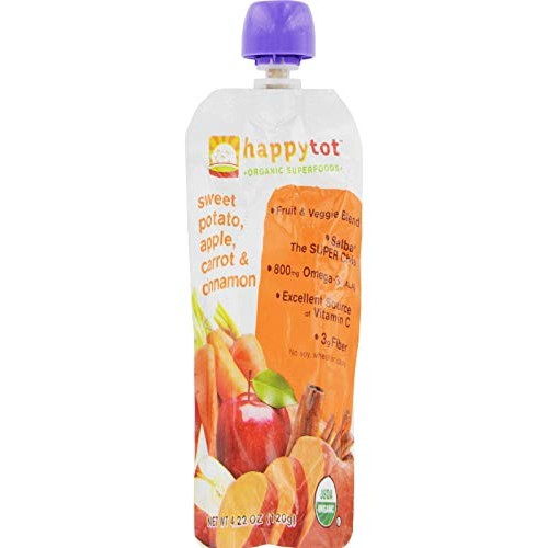 Organic Super Foods - Applessweet Potatocarrots &Amp; Cinnamon 4.22