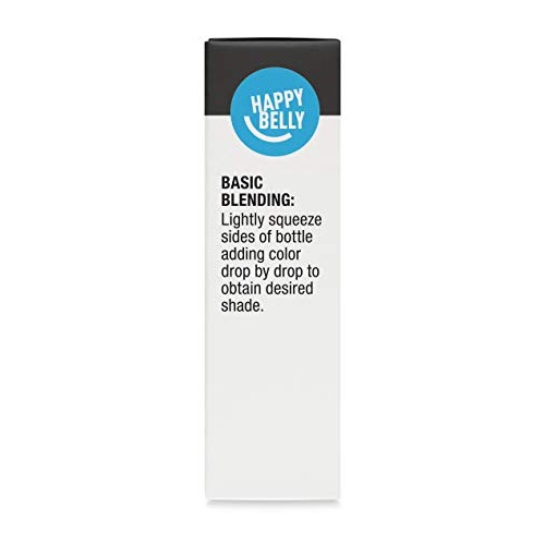 Amazon Brand - Happy Belly Assorted Food Coloring, 1.2 Fl Oz