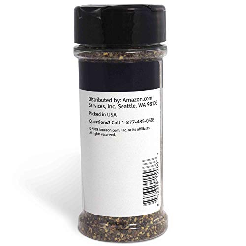 Amazon Brand - Happy Belly Black Pepper, Ground, 3 Ounces