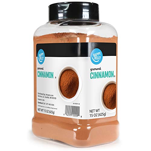 Amazon Brand - Happy Belly Cinnamon, Ground, 15 Ounces