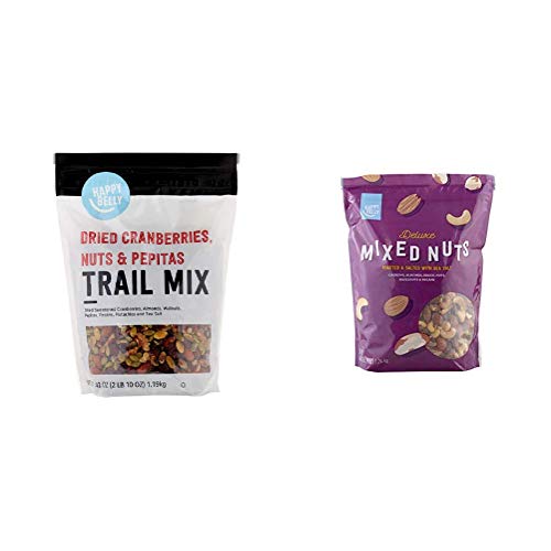 Amazon Brand - Happy Belly Dried Cranberries, Nuts &Amp; Pepitas Tra
