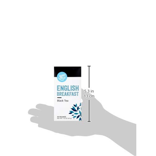 Amazon Brand - Happy Belly English Breakfast Tea Bags, 20 Count