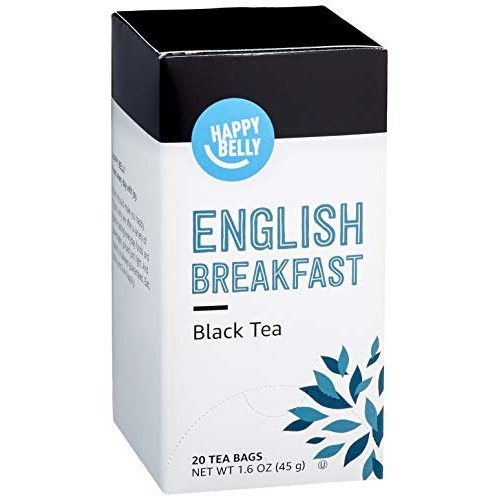 Amazon Brand - Happy Belly English Breakfast Tea Bags, 20 Count