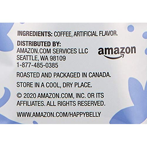 Amazon Brand - Happy Belly French Vanilla Flavored Ground Coffee