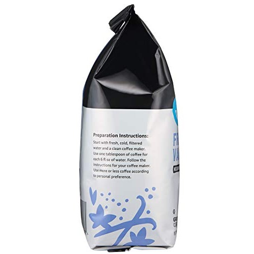 Amazon Brand - Happy Belly French Vanilla Flavored Ground Coffee