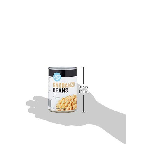 Amazon Brand - Happy Belly Garbanzo Beans, 15 Ounce