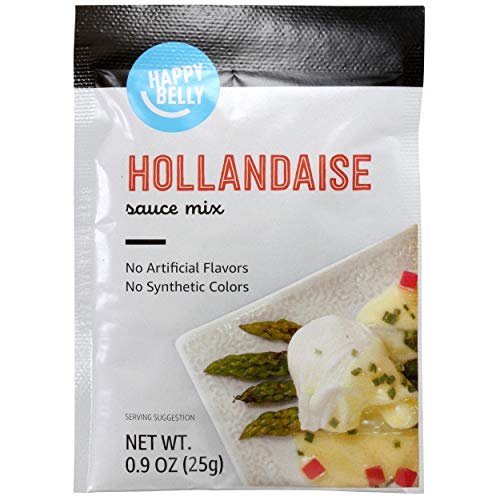 Amazon Brand - Happy Belly Hollandaise Sauce Mix, 0.9 Oz Pack O
