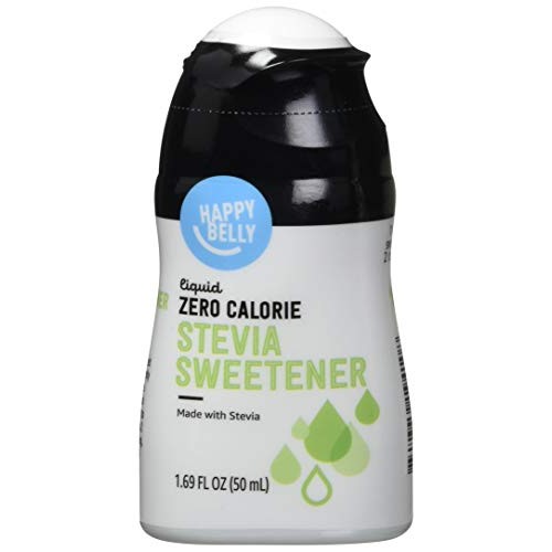 Amazon Brand - Happy Belly Liquid Zero Calorie Stevia Sweetener,