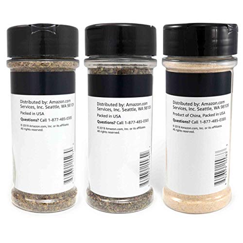Amazon Brand - Happy Belly Mediterranean Spices Set: Oregano, Ba