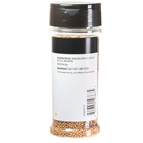 Amazon Brand - Happy Belly Mustard Seed, 3.75 Ounce