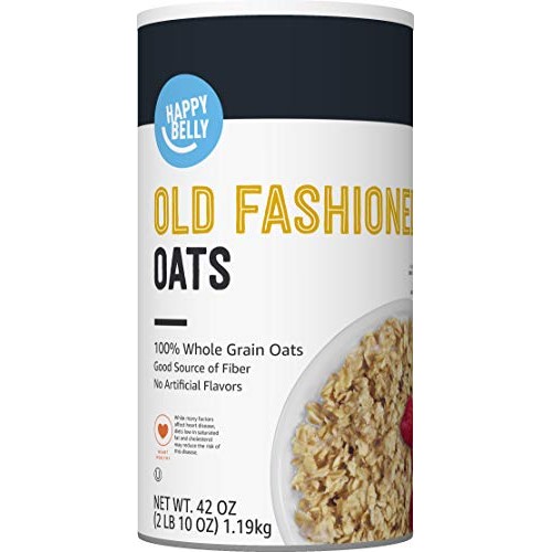 Amazon Brand - Happy Belly Old Fashioned Oats, 42 Ounce