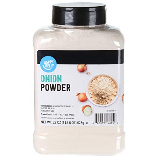 Amazon Brand - Happy Belly Onion Powder, 22 Ounce