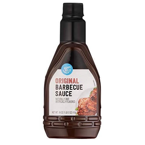 Amazon Brand - Happy Belly Original BBQ Sauce, 1.12 Pound Pack ...