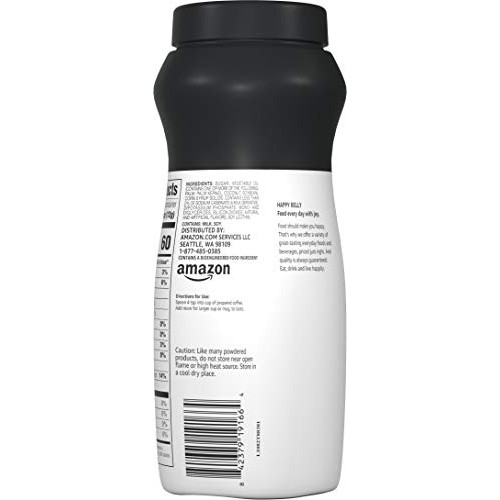 Amazon Brand - Happy Belly Powdered Non-Dairy Hazelnut Coffee Cr