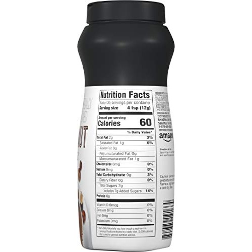 Amazon Brand - Happy Belly Powdered Non-Dairy Hazelnut Coffee Cr