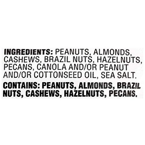 Amazon Brand - Happy Belly Roasted And Salted Mixed Nuts With Pe