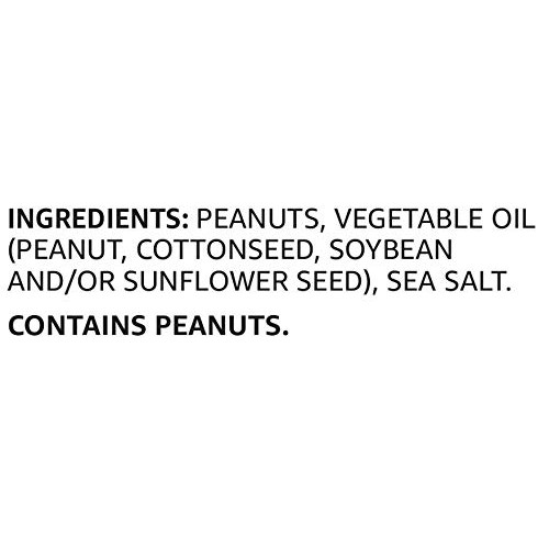 Amazon Brand - Happy Belly Roasted And Salted Peanuts, 44 Ounce