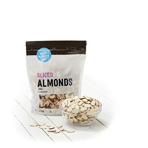 Amazon Brand - Happy Belly Sliced Almonds, 12 Ounce