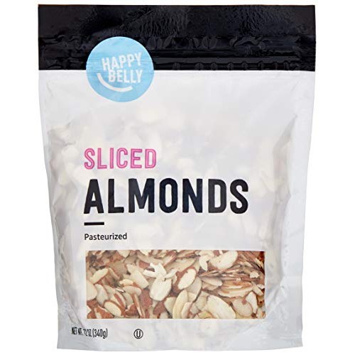 Amazon Brand - Happy Belly Sliced Almonds, 12 Ounce